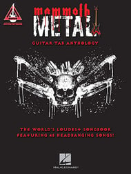 Mammoth Metal Guitar Tab Anthology Guitar and Fretted sheet music cover